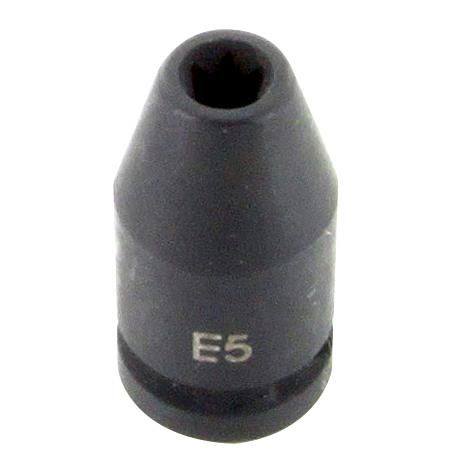 Ударна торцева головка Action 1/4" Torx Е7