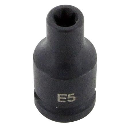 Ударна тонкостінна головка Action 1/4" Torx Е10