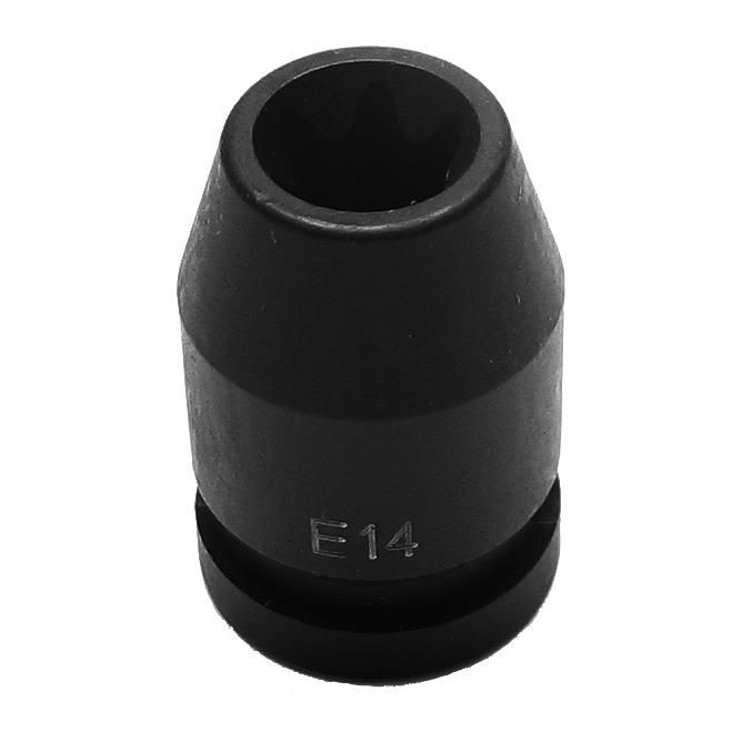 Ударна тонкостінна головка Action 3/8" Torx Е6