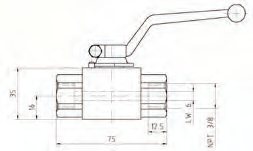 Кульовий кран BVA CVB