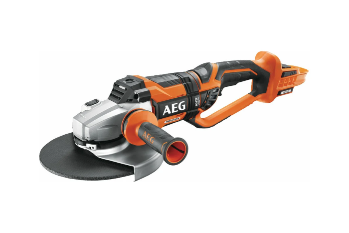Акумуляторна кутова шліфмашина AEG BEWS 18-230BL-0