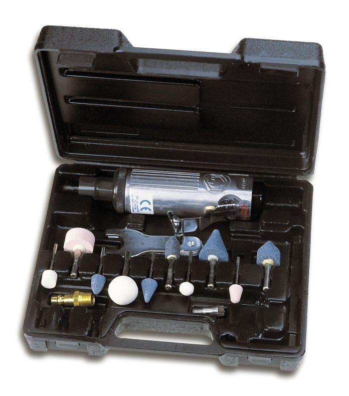 Пневматична зачисна машинка з набором насадок Toku MG-7206BSET